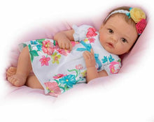 Load image into Gallery viewer, The Ashton - Drake Galleries Pretty and Petite Presley TrueTouch™ Silicone Lifelike Baby Girl Doll Realistic Weighted Fully Poseable by Master Doll Artist Cheryl Hill 16"-inches