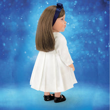 Load image into Gallery viewer, The Ashton-Drake Galleries Lucy Lifelike Child Doll with Realistic 5 Piece Custom Clothing Ensemble Outfit Sequin Dress Overcoat Shoes and Soft RealTouch® Vinyl Skin 18-Inches