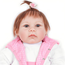 Load image into Gallery viewer, The Ashton-Drake Galleries Lauren's Day At The Park Handcrafted RealTouch® Vinyl Skin Cloth Poseable Body and Adorable Ensembles Baby's Day Out Baby Doll Collection Issue #2 by Master Doll Artist Jannie DeLange 19-inches - RCE Global Solutions
