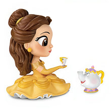 Load image into Gallery viewer, The Ashton-Drake Galleries Princess Belle Issue #1 Timeless Tales Tots Figure Collection Sculpted Handcrafted Resin and Hand-painted 4-inches - RCE Global Solutions