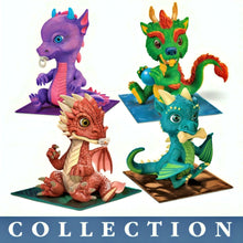Load image into Gallery viewer, The Ashton-Drake Galleries Mystical Dragonlings Dragon Baby Doll Collection Issue #3: Dalinda Handcrafted Dragon with Articulated Body Realistic Details and Unique Accessory 8-inches - RCE Global Solutions