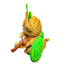 Load image into Gallery viewer, The Hamilton Collection "Lucky as a Cricket" Cute as a Bug Cat Figurine Hand-Sculpted and Hand-Painted Collectible Resin Figurine with Bright Green-Eyed and Cricket-Inspired Design by Kayomi Harai 4-inches - RCE Global Solutions
