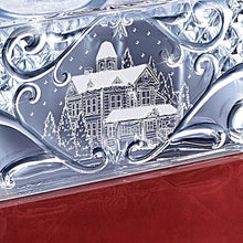 Load image into Gallery viewer, The Bradford Exchange "Holiday Reflections" Genuine Crystal Music Box by Thomas Kinkade 6-inches Wide - RCE Global Solutions