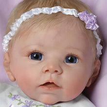 Load image into Gallery viewer, The Ashton-Drake Galleries Chloe's Look of Love Touch-Activated Lifelike Baby Doll RealTouch Vinyl with Baby Powder Scent Hand-Painted Features and Wispy Baby Hair Poseable from Sweet Touches Collection Issue #3 by Linda Murray 21-inches - RCE Global Solutions