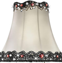 Load image into Gallery viewer, The Bradford Exchange Betty Boop "De-light-fully Dolled Up" Accent Lamp with Glam Red Gown Handcrafted Corset Lampshade and FREE Light Bulb 18-Inches - RCE Global Solutions