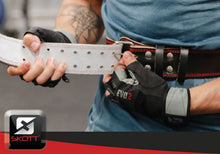 Load image into Gallery viewer, Skott Nemesis Evo2 Weightlifting Gloves with Integrated Wrist Wrap Support-Double Stitching for Extra Durability-Get Ripped with The Best Body Building Fitness and Exercise Accessories Unisex