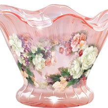 Load image into Gallery viewer, The Bradford Exchange Topaz Treasure Hand-Blown Art Glass Bowl by Lena Liu 7.5-inches - RCE Global Solutions