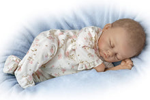 Load image into Gallery viewer, The Ashton - Drake Galleries Sophia Breathes Coos and Has a Heartbeat So Truly Real® Lifelike Baby Girl Doll Interactive Realistic Reborn Weighted Fully Poseable Newborn by Linda Murray 19"- Inches - RCE Global Solutions