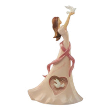 Load image into Gallery viewer, The Hamilton Collection Celebrate the Beauty Within Glorify the Hidden Strength Breast Cancer Awareness Figurine 7.5-Inches