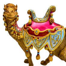 Load image into Gallery viewer, The Bradford Exchange Jeweled Nativity Figurine Collection Issue #9 Standing Camel Handcrafted Figurine with Over 100 Swarovski Crystals by Peter Carl Faberge Christmas Decorations 7.5-inches - RCE Global Solutions