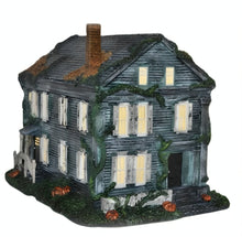 Load image into Gallery viewer, The Bradford Exchange America's Most Haunted Village Collection Issue #5: Lizzie Borden lluminated Halloween Building Hand-Painted Artist Resin Haunted House Decor 6.5-inches