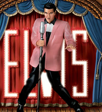 Load image into Gallery viewer, The Bradford Exchange Elvis Presley 90th Birthday Sculpture Collectible Tribute Plays Hound Dog Illuminated Stage & Backdrop Ed Sullivan Show-Inspired Design 8.25-inches - RCE Global Solutions