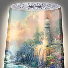 Load image into Gallery viewer, Thomas Kinkade Lighthouse Art Sleep Sound Machine with Night Light 6-inches from Bradford Exchange - RCE Global Solutions