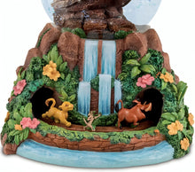Load image into Gallery viewer, The Bradford Exchange Disney The Lion King Musical Glitter Globe with Rotating Characters - RCE Global Solutions