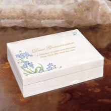 Load image into Gallery viewer, The Bradford Exchange Dear Grandmother Postal Letter Themed Wood Music Box Enhanced Exterior of Heirloom Porcelain Plays Melody Waltz of The Flowers 5-inches - RCE Global Solutions