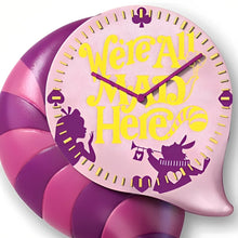 Load image into Gallery viewer, Disney Alice in Wonderland Cheshire Cat Motion Cuckoo Clock from The Bradford Exchange 14-inches - RCE Global Solutions
