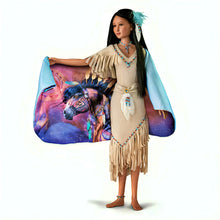 Load image into Gallery viewer, The Ashton-Drake Galleries Legend of the Spirit Pony Portrait Doll Handcrafted with Hand-Painted Details with Over 200 Beaded Faux Feather and Faux Suede-Buckskin Dress Collectors Edition by Laurie Prindle 21-Inches - RCE Global Solutions