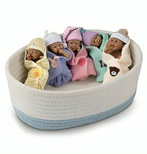 Load image into Gallery viewer, The Ashton-Drake Galleries Bundle Babies Baby Doll Collection: Bundle of Love Issue #1 Miniature Lifelike Collectible Dolls by Sherry Rawn 4-Inches - RCE Global Solutions