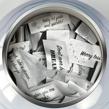 Load image into Gallery viewer, The Bradford Exchange Loving Wishes Wish Jar Heirloom Porcelain Musical Keepsake with Platinum Dandelion Design Sparkling Jewels and "You Are So Beautiful" Melody Sentimental Daughter Gift 7.25-inches - RCE Global Solutions