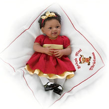 Load image into Gallery viewer, The Ashton-Drake Galleries So Truly Real® Baby’s First Christmas Collectible Doll with RealTouch® Skin and Hand-Rooted Hair by Master Doll Artist Waltraud Hanl 19-inches - RCE Global Solutions