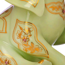 Load image into Gallery viewer, The Hamilton Collection Golden Fortunes Figurine Collection Issue #2: Gleaming Good Fortune Handcrafted Fine Bisque Porcelain Hand-Painted with 22K Gold Accents and Genuine Svenka Crystals by Blake Jensen 6-inches - RCE Global Solutions