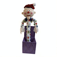 Load image into Gallery viewer, The Ashton-Drake Galleries Rudolph the Red-Nosed Reindeer Figure Collection Issue #10: Charlie In The Box Figure 1:1 Scale Adult Collectible Hand-Painted Christmas Decoration 5-inches