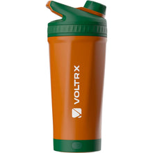 Load image into Gallery viewer, VOLTRX ChillMix Electric Protein Shaker Sports Bottle 16 oz Insulated Stainless Steel Portable USB C Rechargeable Easy to Clean Leakproof Double Wall