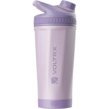 Load image into Gallery viewer, VOLTRX ChillMix Electric Protein Shaker Sports Bottle 16 oz Insulated Stainless Steel Portable USB C Rechargeable Easy to Clean Leakproof Double Wall