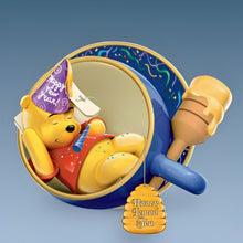 Load image into Gallery viewer, The Bradford Exchange Disney Honey Lemon Tea Pooh Ul-Tea-Mate Disney Holiday Teacup Collection Issue #4 Festive Porcelain Teacup with Whimsical Winnie the Pooh Design Hand-Crafted Artisans Expressing Unique 'Personali-Tea' 3-inches - RCE Global Solutions
