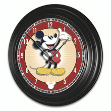 Load image into Gallery viewer, The Bradford Exchange Disney Mickey Mouse Illuminated Atomic Wall Clock: Perfect Timing with Mickey's Charm - 14-Inches - RCE Global Solutions