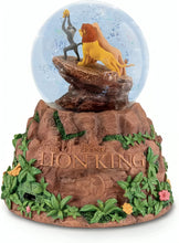 Load image into Gallery viewer, The Bradford Exchange Disney The Lion King Musical Glitter Globe with Rotating Characters - RCE Global Solutions