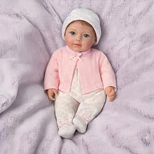 Load image into Gallery viewer, The Ashton-Drake Galleries Little Ellie Tiny Miracles Lifelike Baby Girl Doll Realistic Hand Rooted Hair Fully Poseable with Soft RealTouch® Vinyl Skin and Bean Bag Body Ages 3 and Up 10"-Inches - RCE Global Solutions