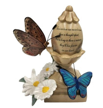 Load image into Gallery viewer, The Hamilton Collection Bereavement Keepsake Figurine Collection Issue #3 You Are Forever In My Heart Beautifully Handcrafted Butterfly Figurine by Lena Liu 6-inches