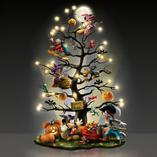 Load image into Gallery viewer, The Bradford Exchange Disney "Trick Or Treat" Illuminated Halloween Tabletop Tree with 11 Sculpted Characters 13-inches - RCE Global Solutions