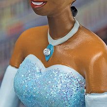 Load image into Gallery viewer, The Hamilton Collection Disney The Princess and the Frog 15th Anniversary Sculpture Artwork Display Collectible Handcrafted with Glow-in-the-Dark Accents by Thomas Kinkade 13.25-inches