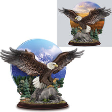 Load image into Gallery viewer, The Bradford Exchange Sea to Shining Sea America The Beautiful Sculpture Collection Limited Edition Bald Eagle Sculpture 8.5-inches - RCE Global Solutions