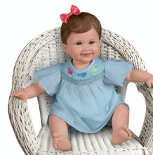 Load image into Gallery viewer, The Ashton-Drake Galleries Such A Doll Photo Contest Collection Issue #12: Riley Collectible Baby Doll Handcrafted Lifelike with RealTouch® Vinyl and Hand-Rooted Hair by Ping Lau 18-inches