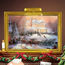Load image into Gallery viewer, The Bradford Exchange "The True Meaning Of Christmas" Figurine Tabletop Christmas Decoration by Thomas Kinkade 10.5-Inches - RCE Global Solutions