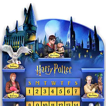 Load image into Gallery viewer, The Bradford Exchange HARRY POTTER Perpetual Calendar Issue #7: Hogwarts Castle Figurine Display Rack And Date Tiles 25-inches (Figures Not Included) - RCE Global Solutions