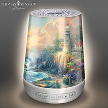 Load image into Gallery viewer, Thomas Kinkade Lighthouse Art Sleep Sound Machine with Night Light 6-inches from Bradford Exchange - RCE Global Solutions