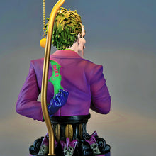 Load image into Gallery viewer, The Bradford Exchange The JOKER: A Deadly Card Lamp Hand-Sculpted Collectible with BATMAN SIGNAL Pull Chain Illuminating Laughter Shade and Defaced BATARANG 20.5" H x 10" D - RCE Global Solutions