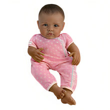 Load image into Gallery viewer, The Ashton-Drake Galleries So Truly Mine® Black Hair Brown Eyes Dark Skin Handcrafted with RealTouch® Vinyl Poseable and Weighted Baby Doll Collection Issue #7 by Master Doll Artist Linda Murray 15-inches - RCE Global Solutions