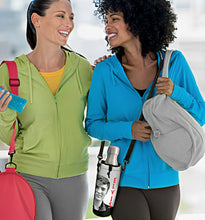 Load image into Gallery viewer, The Bradford Exchange Elvis Bottle With Carrier The King of Rock N Roll Water Bottle Carrier with Back Zip Around Pocket Includes a FREE Stainless Steel Water Bottle 8-inches - RCE Global Solutions