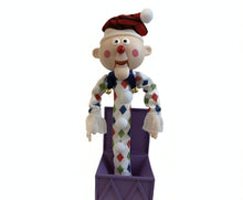 Load image into Gallery viewer, The Ashton-Drake Galleries Rudolph the Red-Nosed Reindeer Figure Collection Issue #10: Charlie In The Box Figure 1:1 Scale Adult Collectible Hand-Painted Christmas Decoration 5-inches