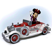 Load image into Gallery viewer, The Hamilton Collection Disney Vintage Cars and Classic Stars Sculpture Collection Issue #2 Fancy and Fabulous Handcrafted Minnie Mouse with 1928 Packard Runabout Resin Sculpture 6-inches - RCE Global Solutions