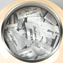 Load image into Gallery viewer, The Bradford Exchange Loving Wishes for My Friend Heirloom Porcelain Musical Wish Jar with Platinum Accents Faux Jewels and 365 Inspirational Messages Hand-Glazed Three Times for a Gleaming Pearlized Finish Plays 'You Are So Beautiful' 7.25-inches - RCE Global Solutions