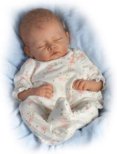 Load image into Gallery viewer, The Ashton - Drake Galleries Sophia Breathes Coos and Has a Heartbeat So Truly Real® Lifelike Baby Girl Doll Interactive Realistic Reborn Weighted Fully Poseable Newborn by Linda Murray 19"- Inches - RCE Global Solutions