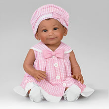 Load image into Gallery viewer, The Ashton-Drake Galleries 9th Annual Photo Contest Winner Nevaeh Vinyl Baby Doll Hand-rooted Hair by Artist Ping Lau 18-inches - RCE Global Solutions