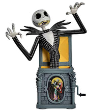 Load image into Gallery viewer, The Hamilton Collection Disney Tim Burton’s The Nightmare Before Christmas Jack Skellington ‘Jack’ in the Box Figurine Issue #1 Hand-Painted Resin Collectible 4.5-Inches