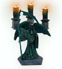 Load image into Gallery viewer, The Bradford Exchange Harry Potter Dark Art Candelabra Collection Issue #2: Riddle Family Grave Inspired by Voldemort Handcrafted and Hand-painted Illuminated Flameless Candle Halloween Decor 10-inches